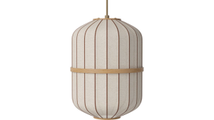 BOLIA lampa wisząca Lucén Cylinder Ø28 x H 37,5 cm jasny dąb