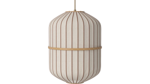 BOLIA lampa wisząca Lucén Cylinder Ø40 x H 54 cm jasny dąb 