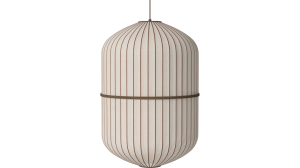 BOLIA lampa wisząca Lucén Cylinder Ø62 x H 92 cm ciemny dąb