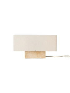 AUDO COPENHAGEN lampa stołowa NONNA travertine H30