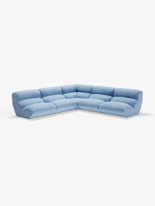 &Tradition sofa modułowa Hi Lo konfiguracja D | różne tkaniny