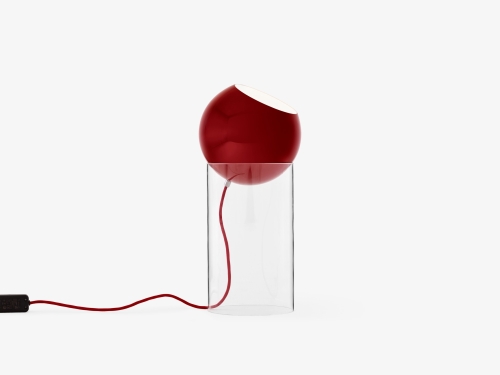 146095_146092A182_Topan Floor Lamp VP14_Clear Acrylic w. Vermilion Red_Side_ON.jpg