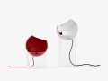 146094_146095_146092A274_146090A182_Topan Table Lamp VP13 and VP14_Clear Acrylic w. Chrome Plated and Vermilion Red _Family_ON.jpg
