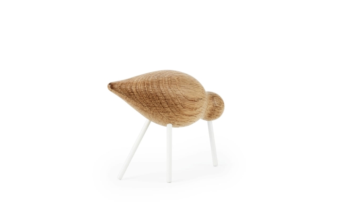 NORMANN COPENHAGEN figurka SHOREBIRD M dąb/biały