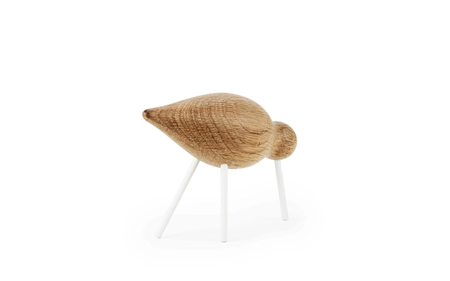 NORMANN COPENHAGEN figurka SHOREBIRD M dąb/biały