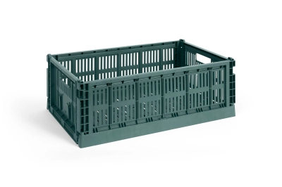 HAY skrzynka COLOUR CRATE L ciemno zielony