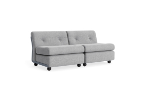 HAY sofa moduł 2 os. - AMANTA BLUE, tkanina HALLINGDAL-130