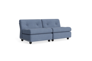 HAY sofa moduł 2 os. - AMANTA BLUE, tkanina OSUMI-30