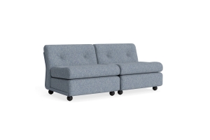HAY sofa moduł 2 os. - AMANTA BLUE, tkanina VANIR-733