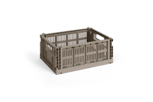 HAY skrzynka COLOUR CRATE M warm grey