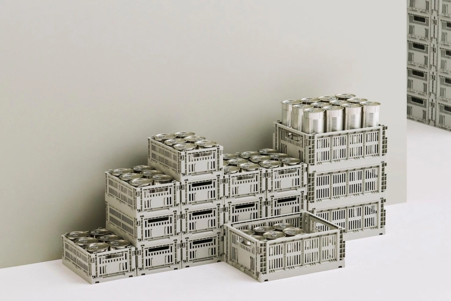 HAY Colour Crate S grey_HAY Colour Crate M grey.jpg