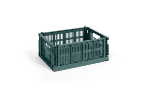 HAY skrzynka COLOUR CRATE M ciemnozielony