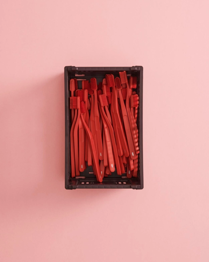 HAY Colour Crate S bordeaux_Tann Toothbrush red.jpg