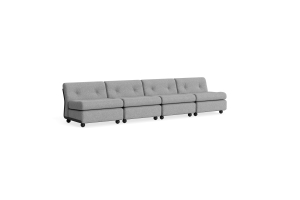 HAY sofa moduł 4 os. - AMANTA ANTHRACITE, tkanina HALLINGDAL-126