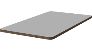 BOLIA dostawki do stołu PANA Light Grey Fenix laminate  | ciemny olejowany dąb ( 2szt .)