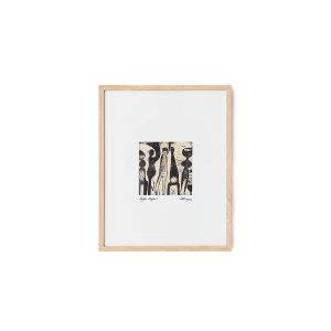 HKLIVING grafika w ramie funky ninja's