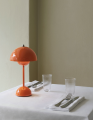 Lampa przenośna FLOWERPOT VP9 Zesty Orange