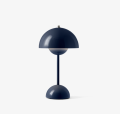 &Tradition lampa stołowa - przenośna FLOWERPOT VP9 Steel Blue