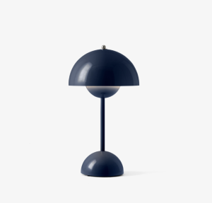 &Tradition lampa stołowa - przenośna FLOWERPOT VP9 Steel Blue