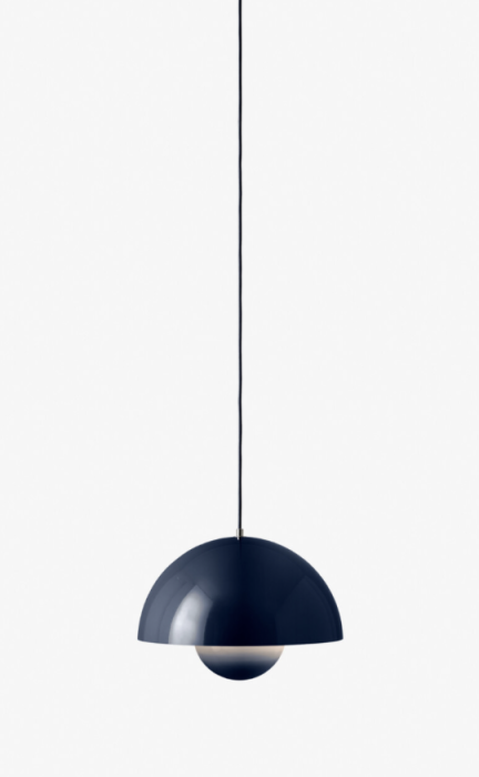 &Tradition lampa wisząca FLOWERPOT VP7 steel blue