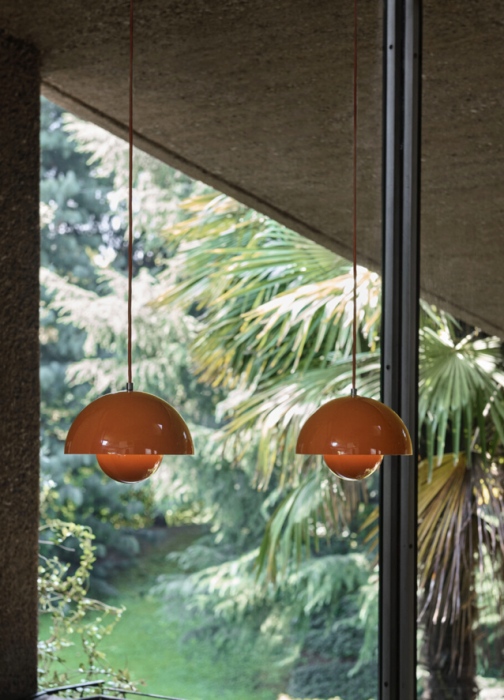 &Tradition lampa wisząca FLOWERPOT VP1 Zesty Orange