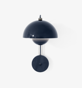 &Tradition lampa ścienna FLOWERPOT VP8 Steel Blue