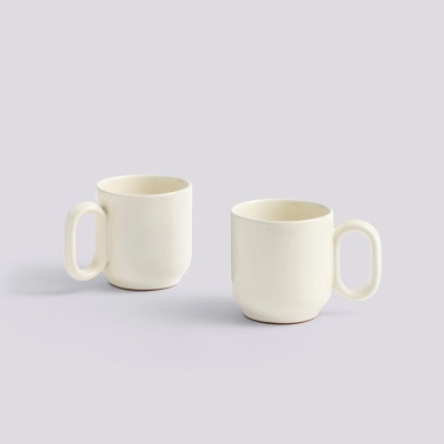 HAY kubki BARRO off-white ( 2 szt.)  