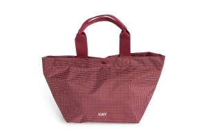 HAY torba EVERYDAY GRID S burgundowe