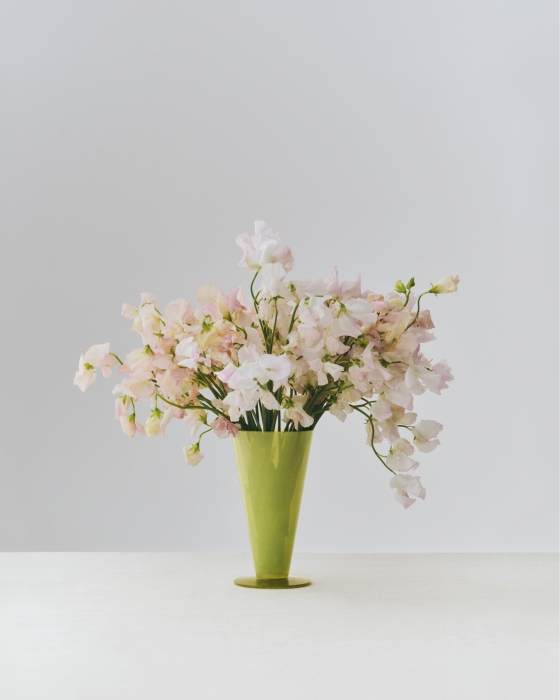Conical Vase S light green and dark lime.jpg