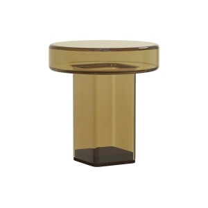 NORR 11 stolik kawowy NAKED amber Ø 45 cm