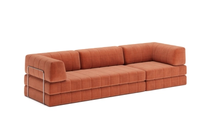 INNOVATION sofa modułowa rozkładana CozyPad Grand | kombinacja C07