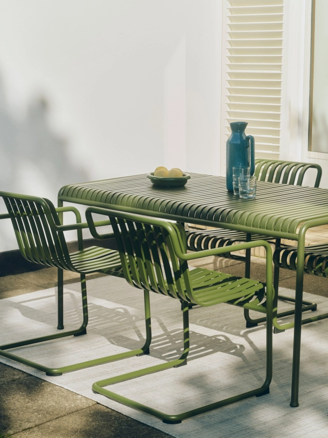 Palissade Cantilever Dining Armchair_Palissade Table olive_Barro Jug.jpg