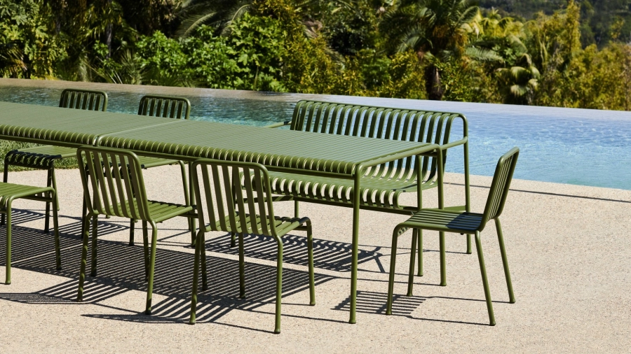 Palissade Chair olive_Palissade Table olive_Palissade Dining Bench Armrest olive.jpg