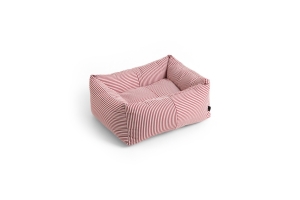 HAY legowisko dla psa HAY DOGS BED XS biało/czerwone paski