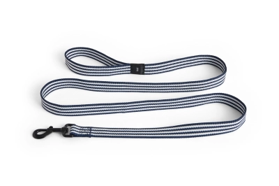 HAY smycz dla psa DOGS LEASH w paski granatowe  M/L  