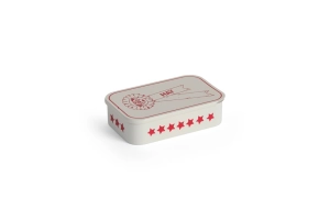 HAY pudełko na smaczki dla psa DOGS TREAT TIN czerwone