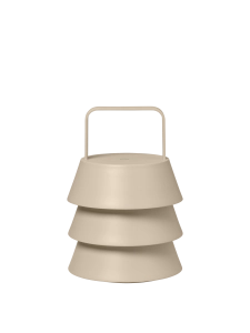 FERM LIVING lampka przenośna LUVER kaszmirowa
