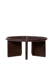 FERM LIVING stolik kawowy DEYA Ø80 chestnut brown