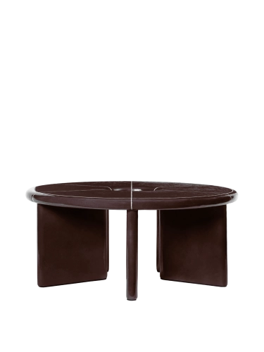FERM LIVING stolik kawowy DEYA Ø80 chestnut brown