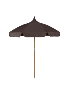 FERM LIVING  parasol ogrodowy LULL czekoladowy