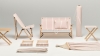 Outdoor Market Folding beige with red stripe collection.jpg