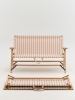 Outdoor Market Folding Sofa beige with red stripe 01.jpg