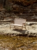 Outdoor Market Folding Sofa beige with red stripe.jpg