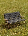 Outdoor Market Folding Sofa black with beige stripe_Outdoor Market Sofa Cushion black with beige stripe.jpg