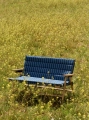 Outdoor Market Folding Sofa_Outdoor Market Sofa Cushion blue with beige stripe.jpg
