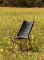 Outdoor Market Folding Chair black with beige stripe.jpg