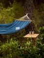 Outdoor Market Hammock blue with beige stripe_Outdoor Market Folding Table S_Outdoor Market Steel Cup.jpg