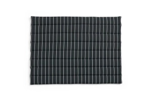 HAY poduszka OUTDOOR MARKET SOFA CUSHION-BLACK WITH BEIGE STRIPE