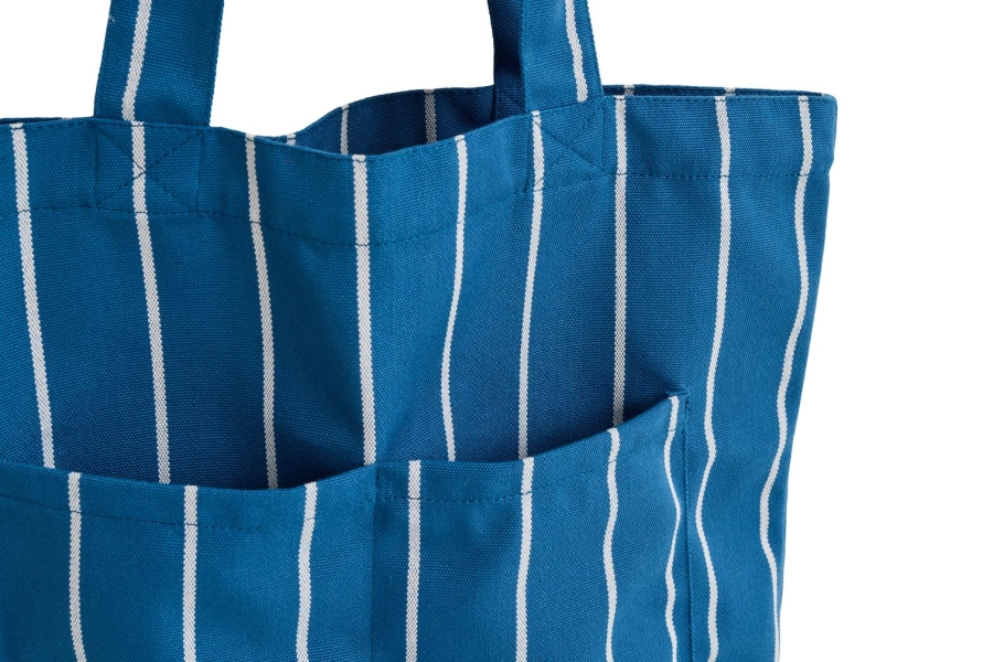 AE966-A602-AS28_Outdoor Market Tote Bag M blue_beige stripe_detail.jpg