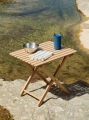 Outdoor Market Folding Table S_Outdoor Market Thermo Mug blue_Outdoor Market Steel Bowl_Outdoor Market Tea Towel beige with blue stripe.jpg